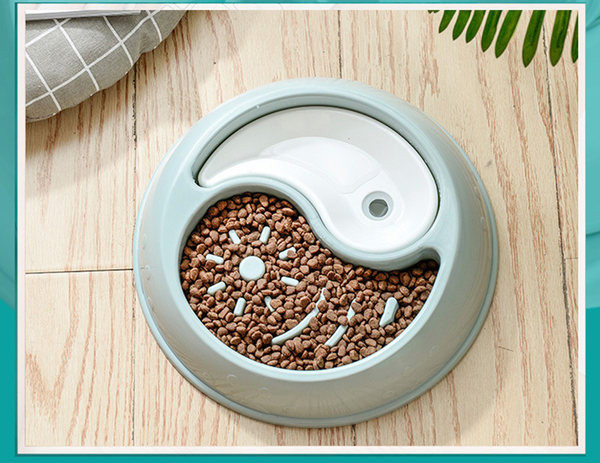 Bol rotund din plastic pentru animale de companie în trei modele