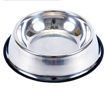 Bol metalic pentru mâncare