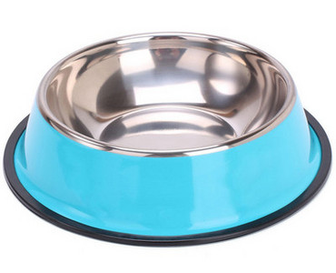 Bol metalic pentru mâncare