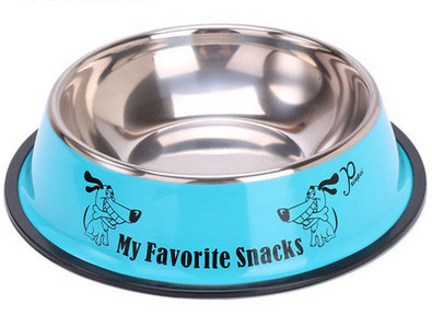 Bol metalic pentru mâncare