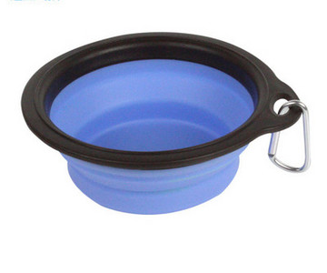 Bol din silicon pliabil pentru apa sau mancare