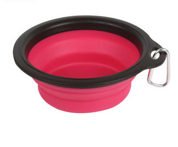 Bol din silicon pliabil pentru apa sau mancare