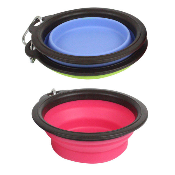 Bol din silicon pliabil pentru apa sau mancare