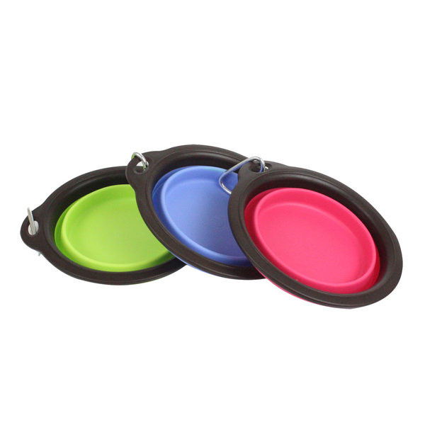 Bol din silicon pliabil pentru apa sau mancare