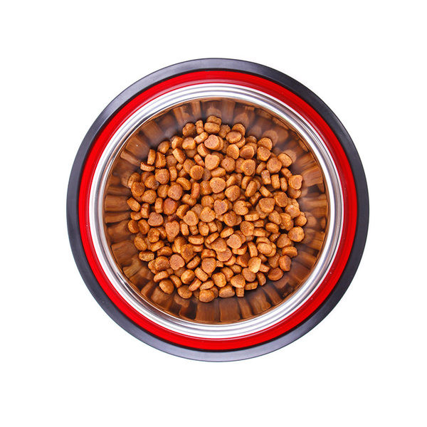 Bol rotund pentru hrana pentru caini din otel inoxidabil