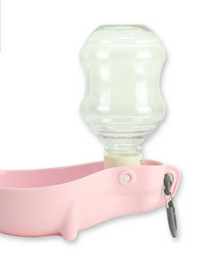 Kaasaskantav plastikust veepudel - koertele