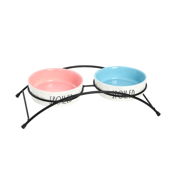 Boluri din ceramică pentru câini cu inscripție