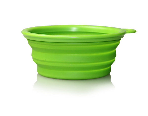 Bol pentru câini pliabil din silicon