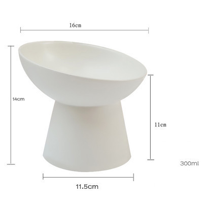 Okrugla keramička posuda za hranu za kućne ljubimce