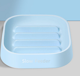 Bol pătrat pentru câini în formă de trifoi cu patru foi