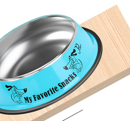 Metalna posuda sa natpisom - za pse