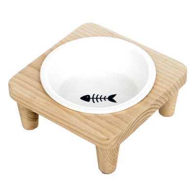 Dvostruka keramička posuda za pse sa stalkom