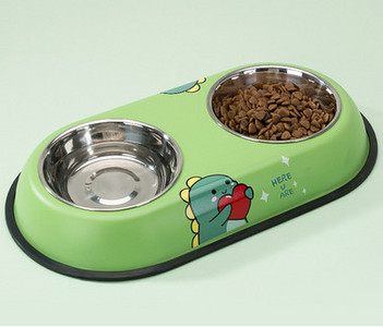 Kahekordne aplikatsiooniga metallkauss koertele