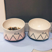 Kõrge kõrge keraamiline kauss koeratoidu jaoks