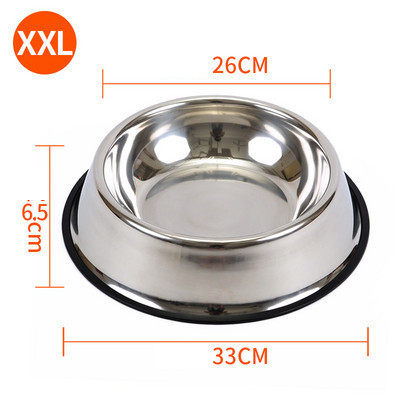 Roostevabast terasest kauss koeratoidu jaoks