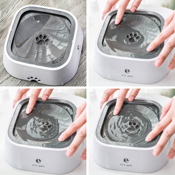 Bol de plastic pentru caini in forma rotunda si patrata