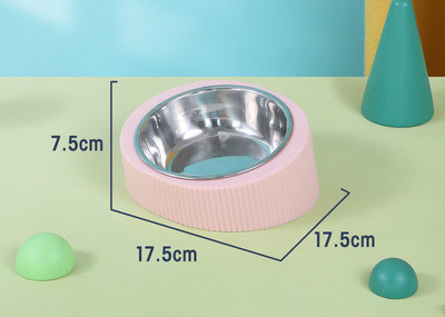 Bol combinat pentru apă și mâncare și compartiment pentru hrănire lentă