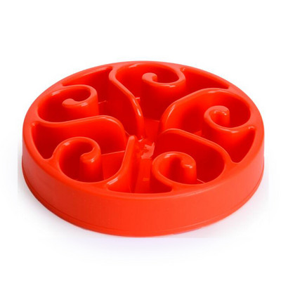 Μπολ σιλικόνης για σκύλους αργής σίτισης