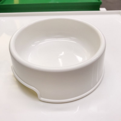 Bol rotund din plastic pentru mâncare