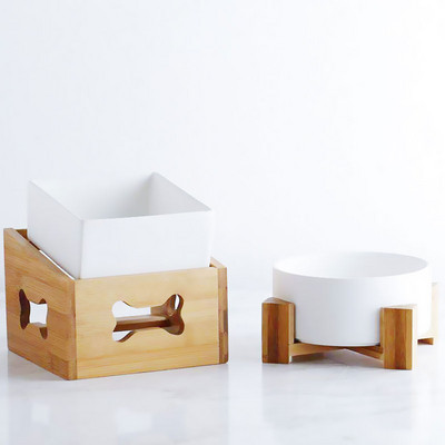 Κεραμικό στρογγυλό μπολ με βάση - πολλά μοντέλα