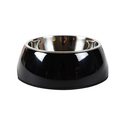 Bol rotund din oțel inoxidabil pentru câini