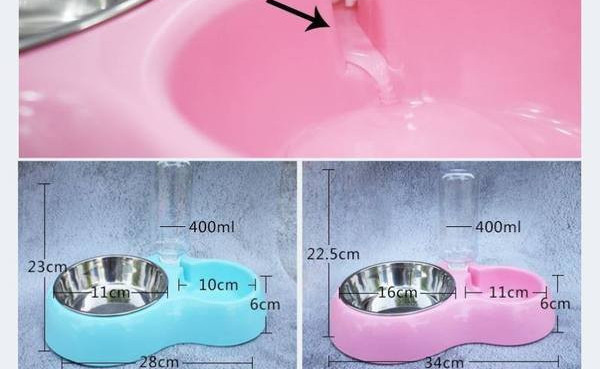 Plastična posuda za hranu i vodu za kućne ljubimce