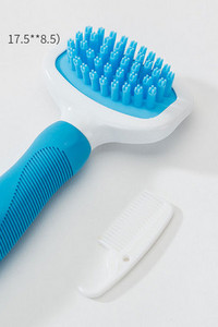 Kummihari koerte kammimiseks - kaks mudelit