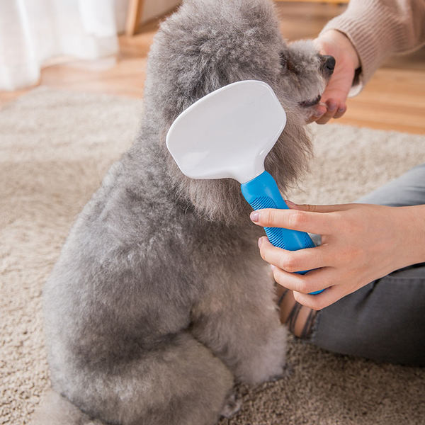 Kummihari koerte kammimiseks - kaks mudelit