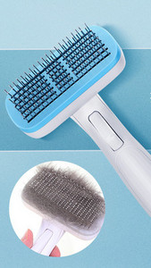 Pintsel koerte kammimiseks, mille funktsioon on lihtne eemaldada liigne karv