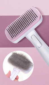 Pintsel koerte kammimiseks, mille funktsioon on lihtne eemaldada liigne karv