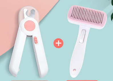 Pintsel koerte kammimiseks, mille funktsioon on lihtne eemaldada liigne karv