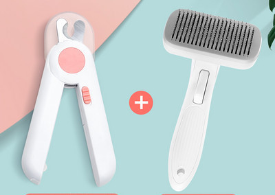 Pintsel koerte kammimiseks, mille funktsioon on lihtne eemaldada liigne karv