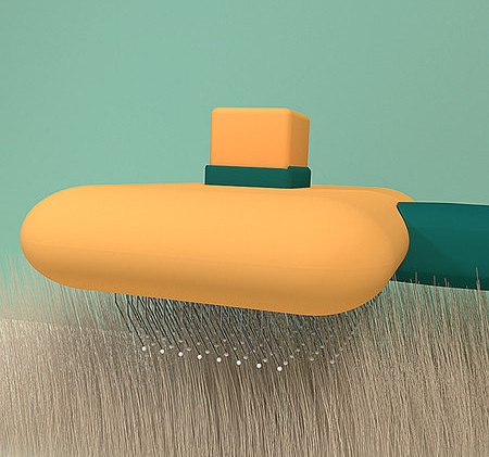 Χτένα για σκύλους και γάτες σε τρία χρώματα