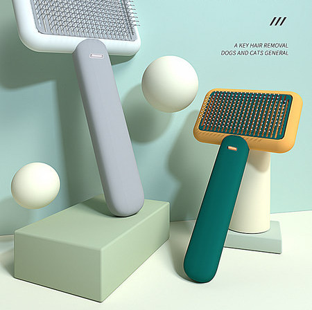 Χτένα για σκύλους και γάτες σε τρία χρώματα