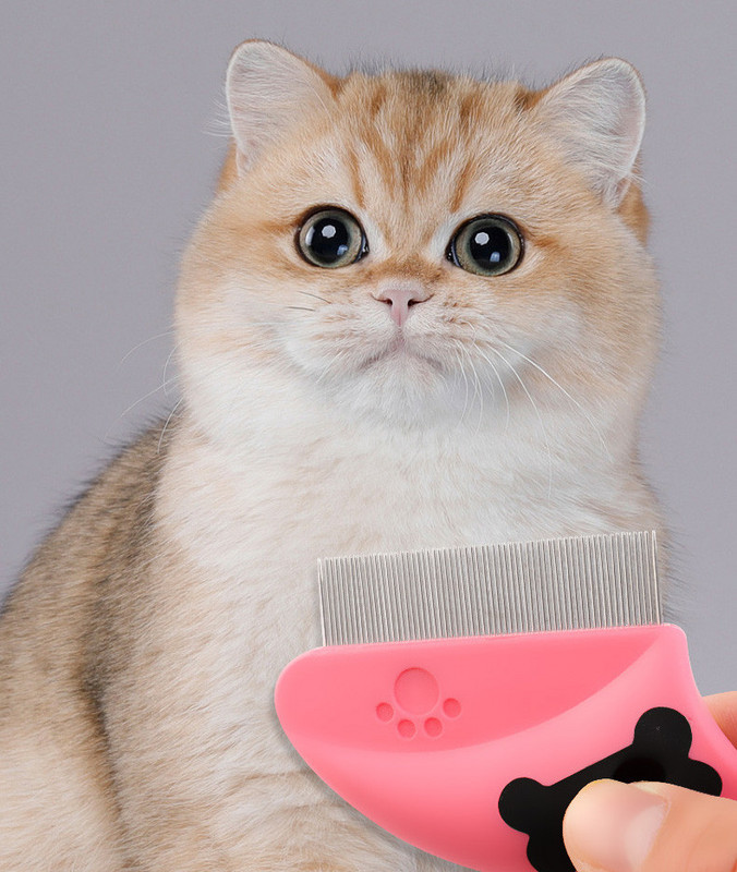 Pieptene pentru caini si pisici pentru indepartarea parului