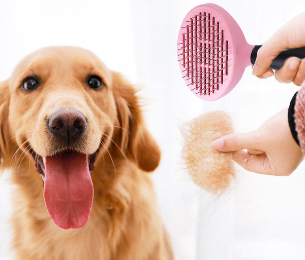 Perie cu freze metalice potrivite pentru animale de companie