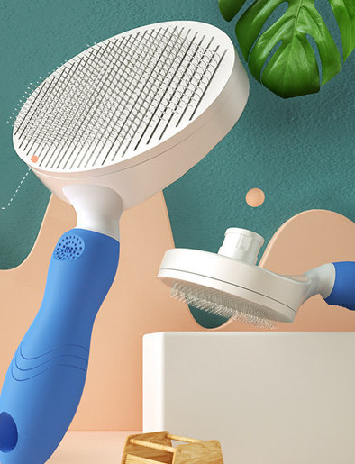 Pieptene pentru câini cu incisivi metalici