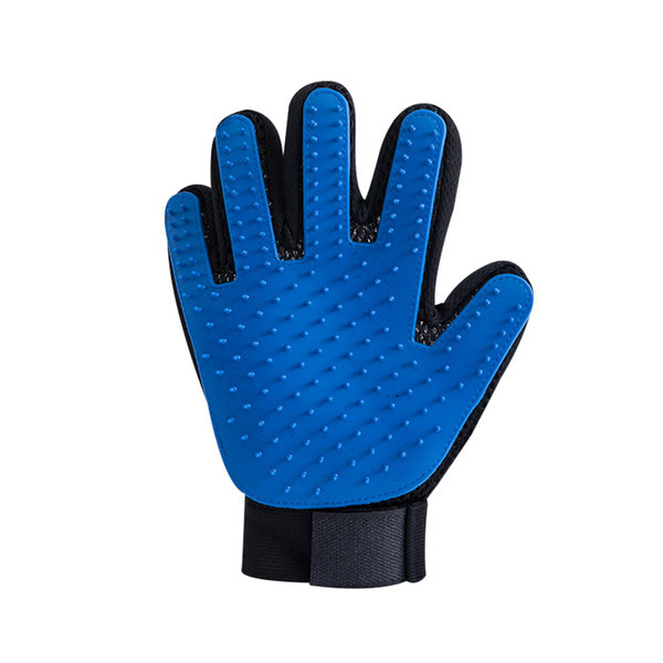 Koera kummist massaažikinnas juuste puhastamiseks