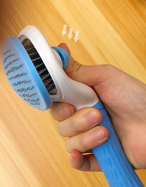 Ümmargune hari koera kammimiseks