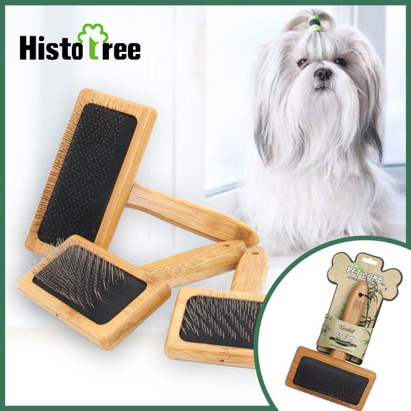 Koka ķemme suņu ķemmēšanai - trīs izmēri