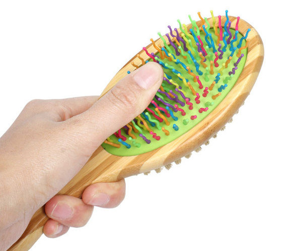 Koka divpusēja suņu suka