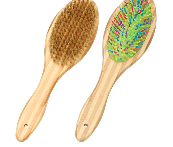 Koka divpusēja suņu suka