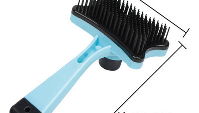 Perie de cauciuc pentru pieptănarea părului de câine