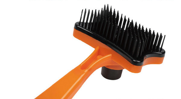 Perie de cauciuc pentru pieptănarea părului de câine