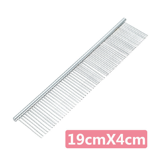 Pieptene metalic în trei dimensiuni pentru câini