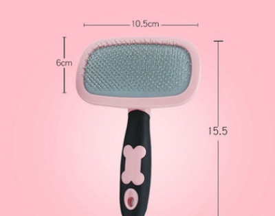 Perie pentru animale de companie cu mâner rotativ