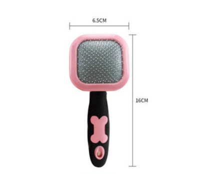 Perie pentru animale de companie cu mâner rotativ