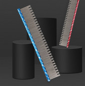 Pieptene pentru animale de companie cu tăietoare metalice