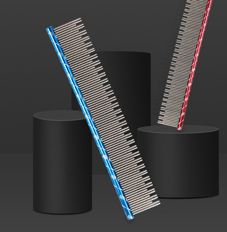 Pieptene pentru animale de companie cu tăietoare metalice