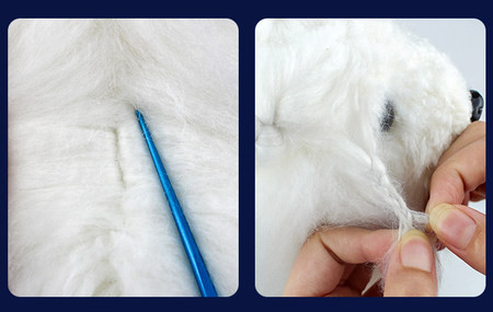 Pieptene pentru animale de companie in doua marimi